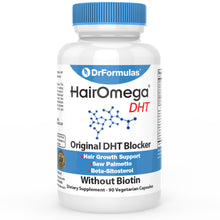 HairOmega DHT Blocker Original 33-Ingredient Formula without Biotin, B Vitamins and Iodine