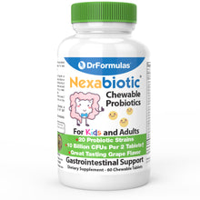 DrFormulas Dental Probiotics for Kids and Adults | 20 Multi Strains for Oral and Gut Health, 10 Billion CFUs, 60 Chewables