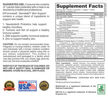 DrFormulas Cystic Acne Treatment with Zinc, Probiotics, DIM | Hormonal Acne Supplements and Scar Prevention, 1 Month Supply