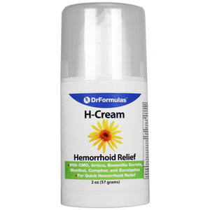 DrFormulas Hemorrhoid Treatment Cream | Extra Strength Pain Relief for External Hemorrhoids (2oz)