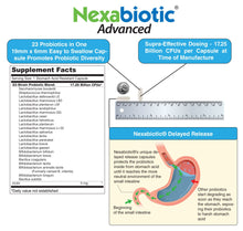 Nexabiotic® Advanced - Dr. formulated Best Probiotics for Women and Men with Prebiotics