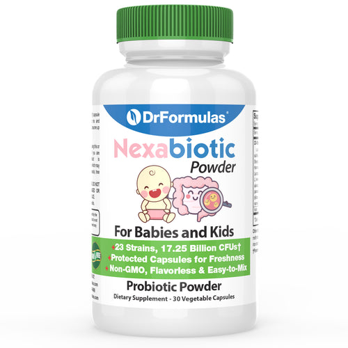 DrFormulas™ Probiotic for Babies, Infants, Newborns, Kids | Nexabiotic®Powder, 30 Servings