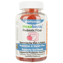 DrFormulas Prebiotic Fiber Gummies for Kids Constipation | Stool Softener Nexabiotic 90 Gummies