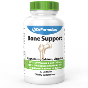 DrFormulas Calcium Complex with Magnesium & Vitamin D | Best Bone Supplement, 120 Capsules