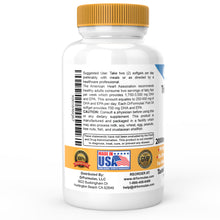 DrFormulas Omega 3 Fish Oil 2000 Milligram Burpless Supplement | Triple Strength Omega 3 (EPA and DHA) Once Daily (Not 6-9) Softgel Pills (Not Capsules or Gummies)
