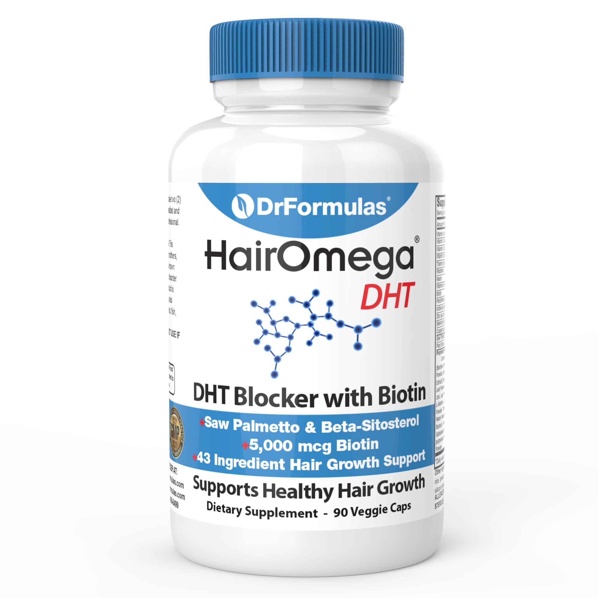 Simply Revival DHT Blocker Capsules | Promote Healthy Hair Growth (60 Count)