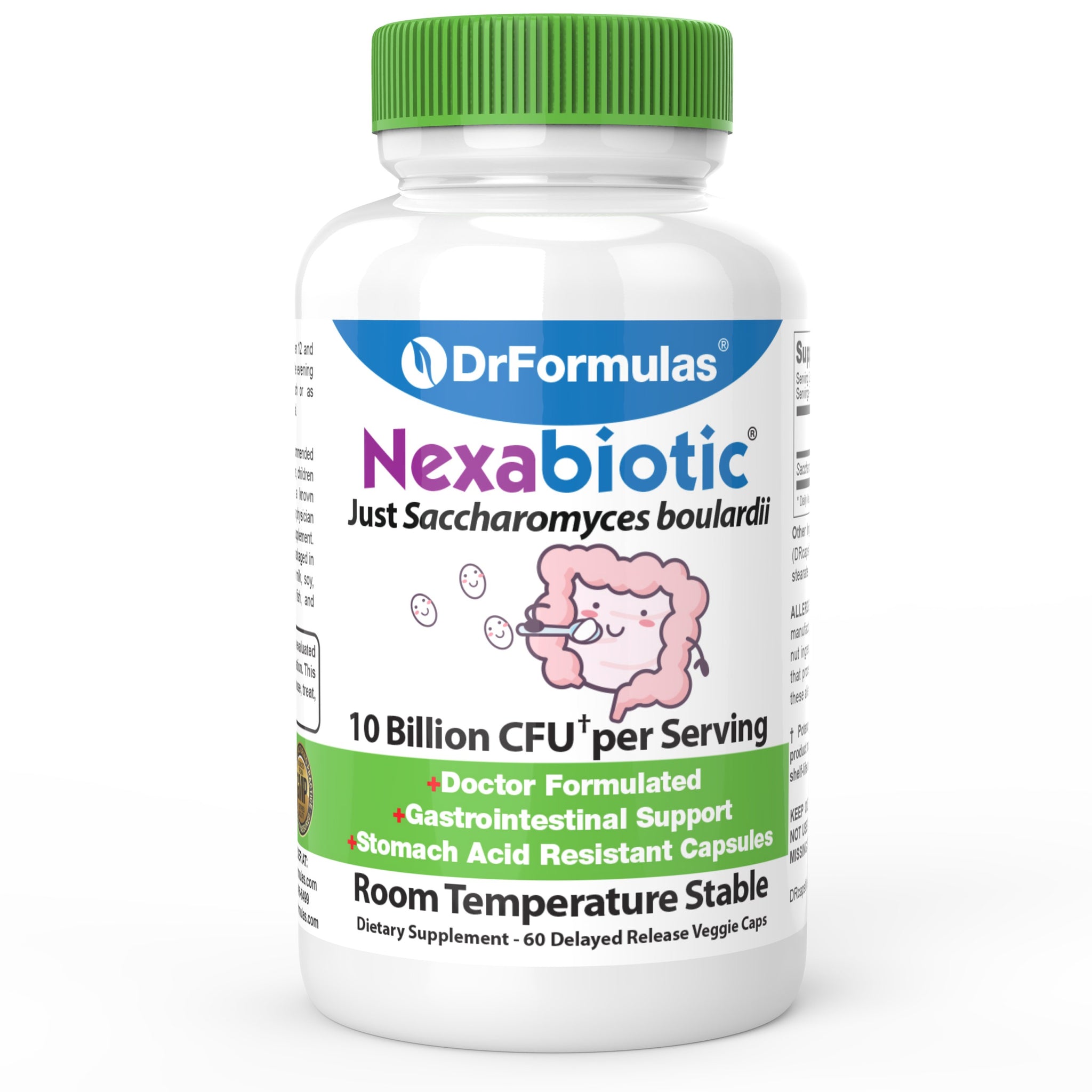 DrFormulas Saccharomyces boulardii Probiotics 10 Billion (S boulardii)