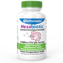 DrFormulas Nexabiotic Saccharomyces Boulardii Probiotics 10 Billion CFUs (Just S boulardii), 60 Stomach Acid Resistant Capsules