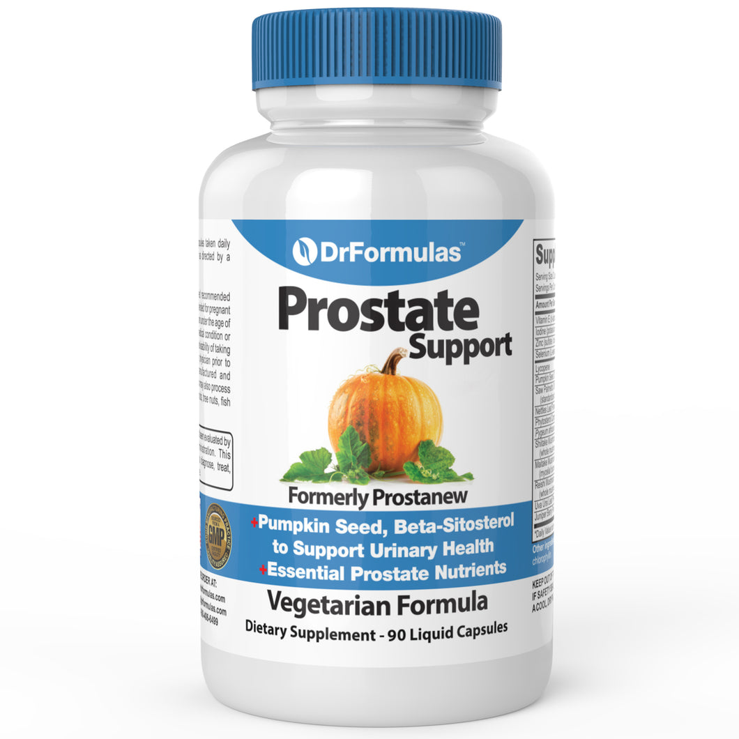 DrFormulas Super Prostate Supplement for Men Health Support | Best Beta Sitosterol Supplement Complex with Saw Palmetto Extract, Pumpkin Seed Oil, Now 1 Month Vegetarian Capsules