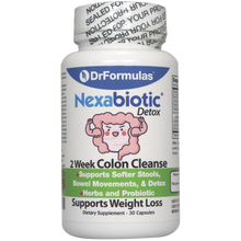 DrFormulas Nexabiotic Colon Cleanse for Quick Weight Loss and Detox | Probiotics & Psyllium Husk