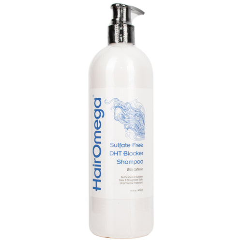DrFormulas Best DHT Blocker Shampoo with Moroccan Argan Oil, Peppermint Oil, Caffeine, Biotin for Hair Loss, 16 oz