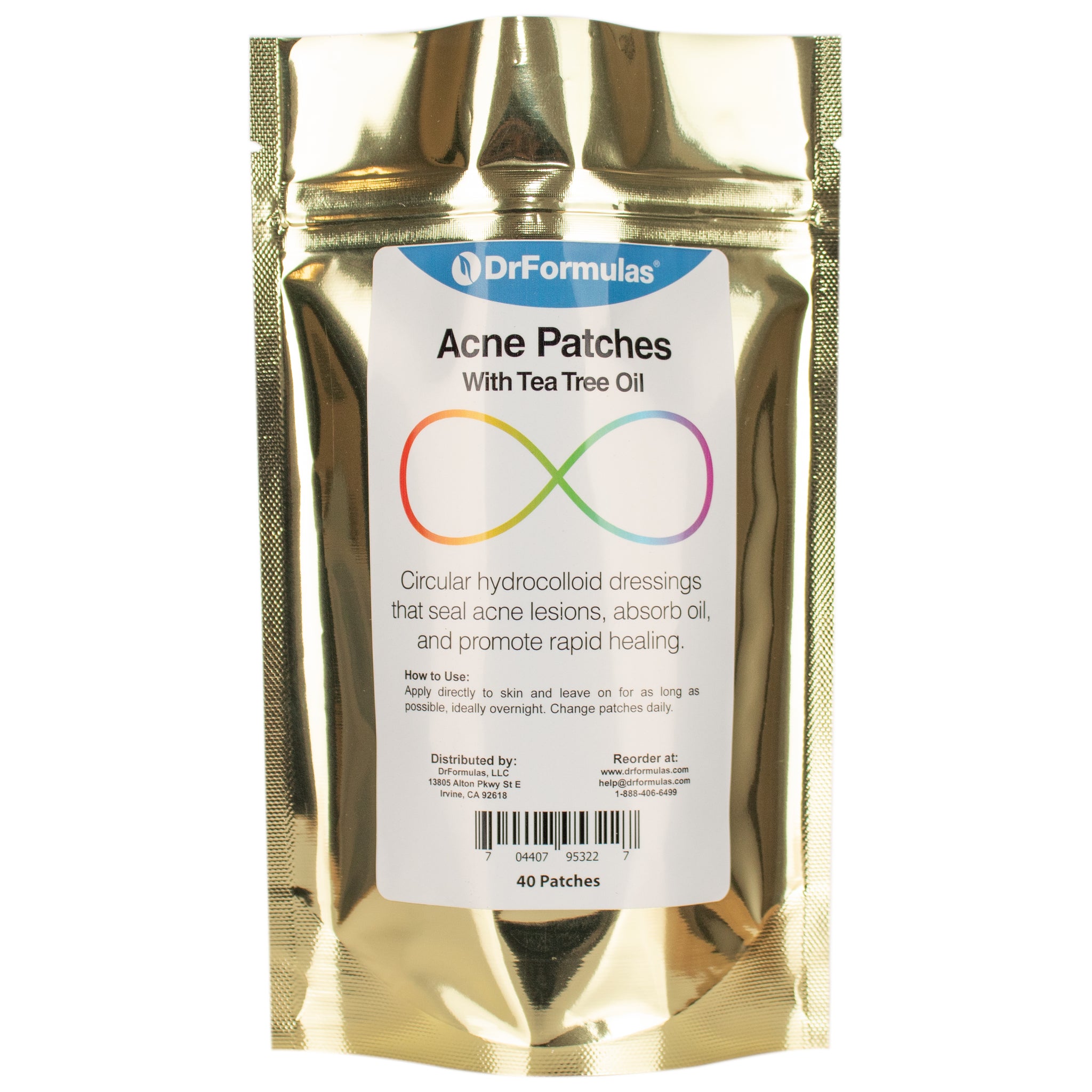 Dermatrope Acne Tea Tree Oil Treatment Patch for Pimples & Scars – DrFormulas