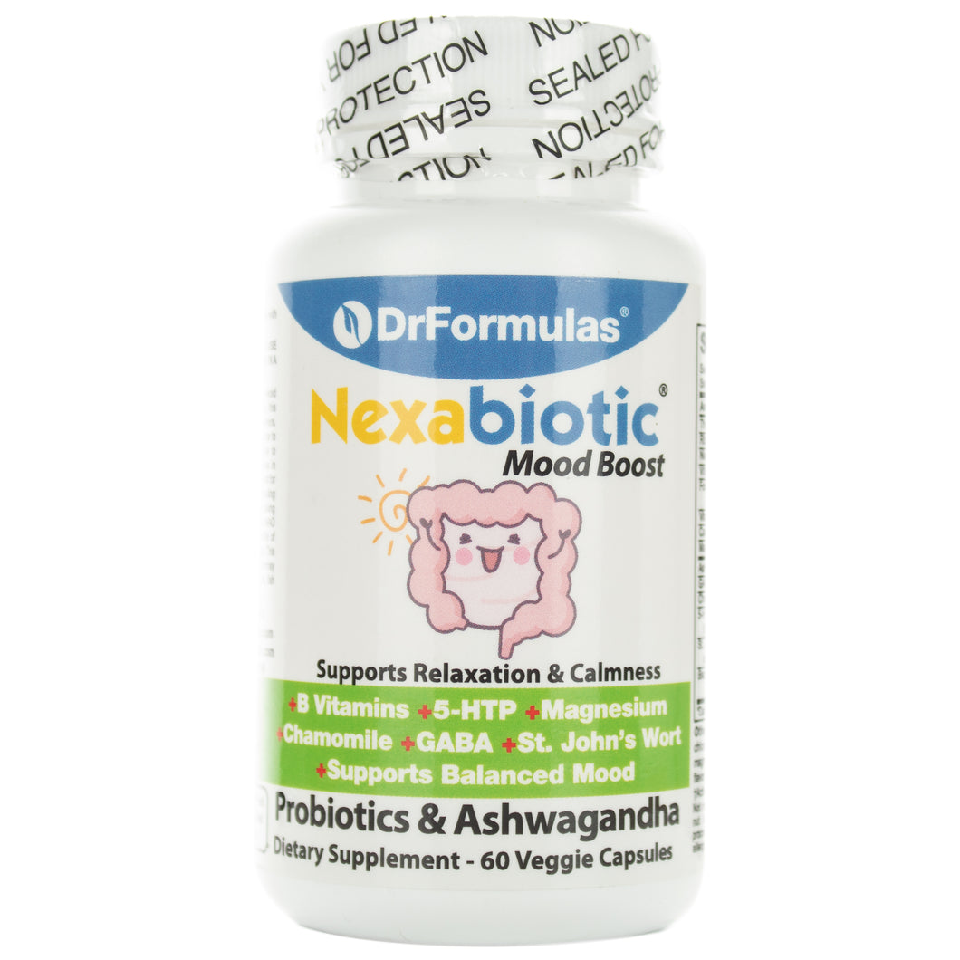 DrFormulas Mood Boost Probiotics with Stress B Complex Vitamins