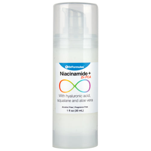 DrFormulas Niacinamide Zinc PCA Serum Moisturizer for Face with Aloe Vera | Fungal Acne Safe, 30 mL
