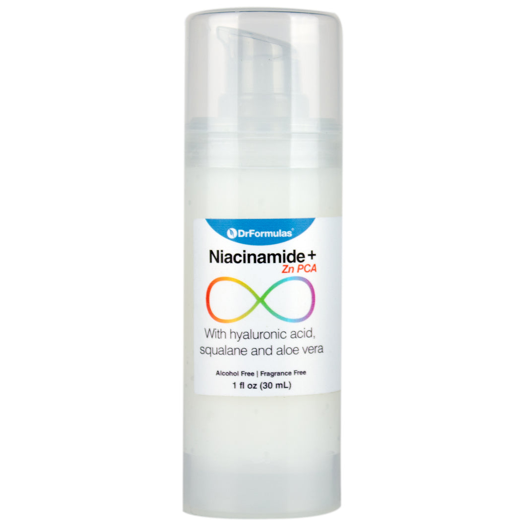 DrFormulas Niacinamide Zinc PCA Serum Moisturizer for Face with Aloe Vera | Fungal Acne Safe, 30 mL