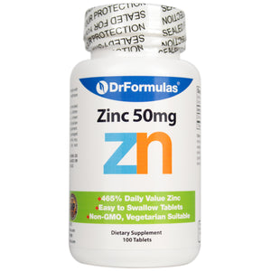 DrFormulas Zinc Oxide/Citrate Chelated Zinc Supplement (100 Day Supply)